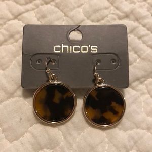 NWT Brown/Black Dangle Earrings